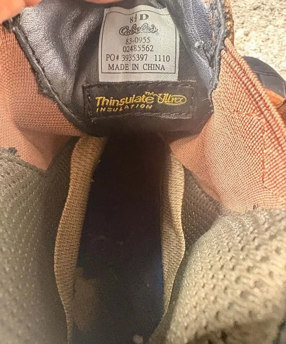 Cabela's Men's Thinsulate Ultra Waterproof Duck Boots‎
